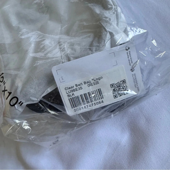 🆕🖤 Lululemon Everywhere Belt Bag Clear Black - Picture 8 of 10